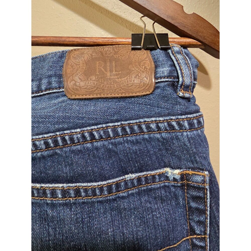 Vintage Lauren Jeans Co Ralph Lauren Bootcut Jeans Women's Size 8 USA 90s Denim - Picture 4 of 8